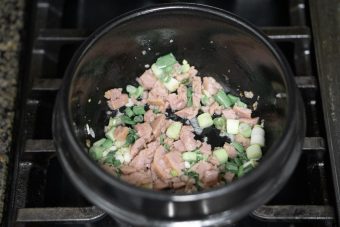 Spam Sundubu Jjigae (Soft Tofu Soup)