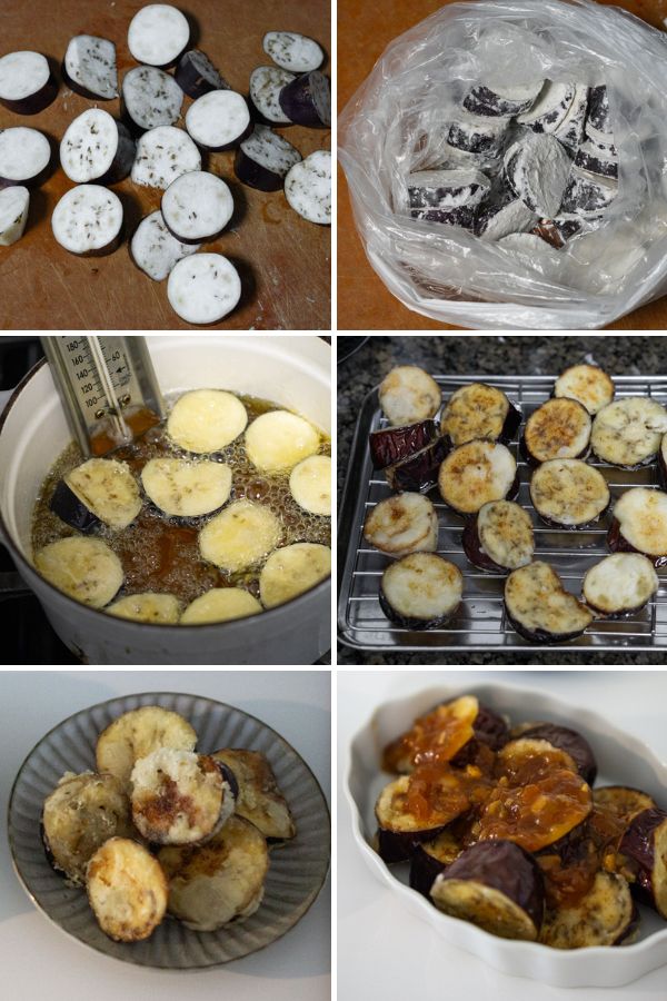 Fried eggplant with spicy-sweet sauce (Korean-Chinese style) by Ryu Soo Young