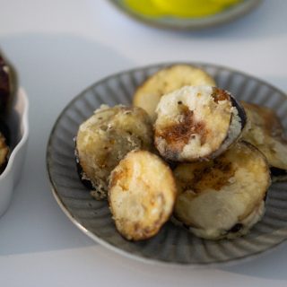 Fried eggplant with spicy-sweet sauce (Korean-Chinese style) by Ryu Soo Young
