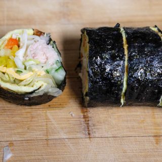 Low-carb Keto Tuna Kimbap