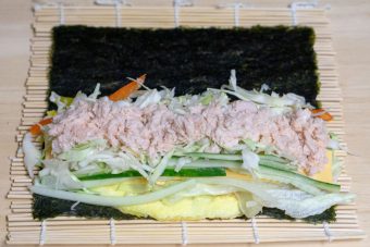 Low-carb Keto Tuna Kimbap