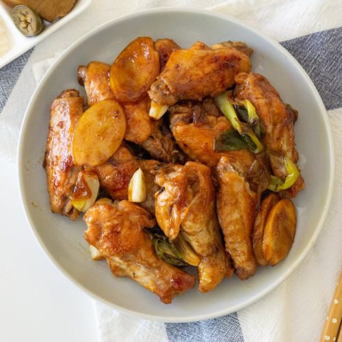 One-Pan Korean Soy-Garlic Chicken