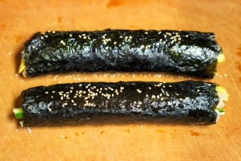 Healthy Kimchi Kimbap - by Go Hyun Jung