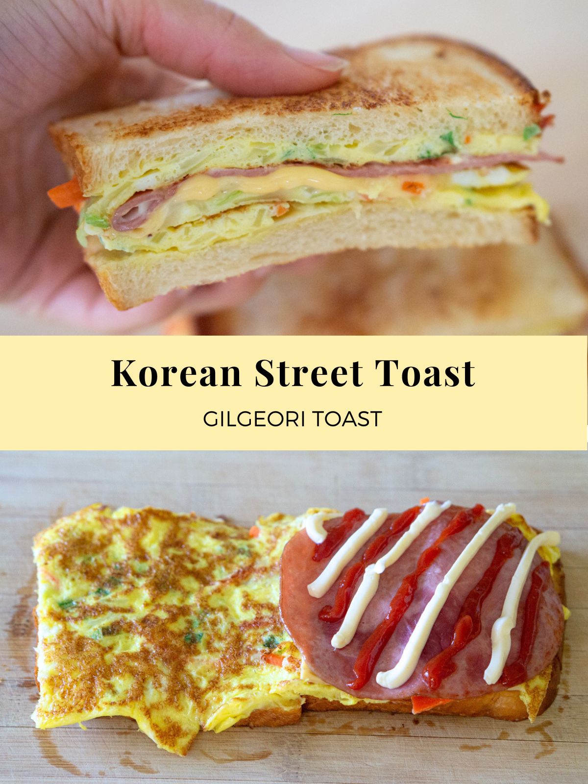 Gilgeori Toast (Korean Street Toast)