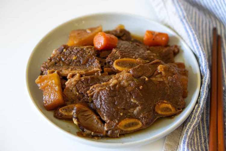 Instant Pot Galbi Jjim