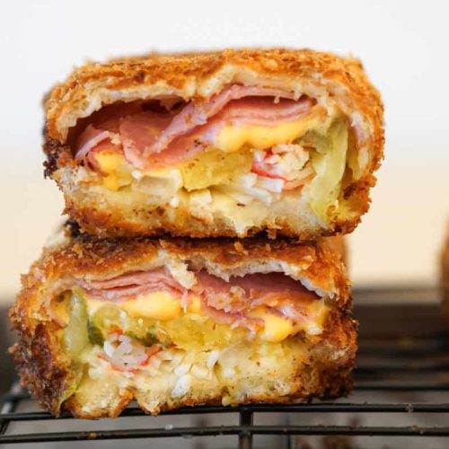 korean style italian croquette